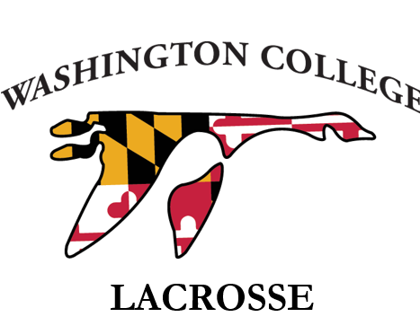 Washington College Lacrosse Retro Jersey - Black